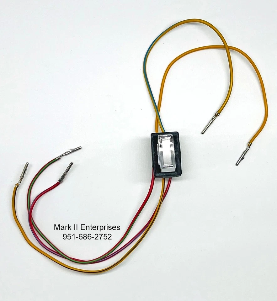 Lincoln Mark III 1968-1971 interruptor de ventana puerta izquierda, estilo 5 cables NUEVO Foto 1 de 1