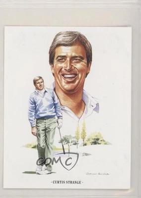 1990 Gameplan Leisure American Golfers Dark Blue Back Curtis Strange #17 - Image 1 of 2