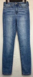 So High Rise Jegging - Juniors Size 5/27 - Blue - Stretch - Distressed (4106) - Picture 1 of 18