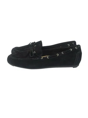 Mocasines para mujer Bella Vita Scout talla 11W negro gamuza cuero sin cordones Foto 1 de 4