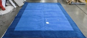BLUE / DARK BLUE 11' X 15' Cut on Rug Reduced Price 1172609797 HIM580A-1115 - Picture 1 of 4