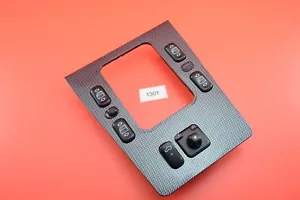 B#39 98-00 MERCEDES BENZ C280 C230 CARBON MASTER POWER WINDOW SWITCH 2108211051 - Picture 1 of 6