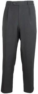 C&A Herren Anzug Hose Bundfaltenhose 100% Polyester Größe 52 Schrittlänge 76 cm - Bild 1 von 4