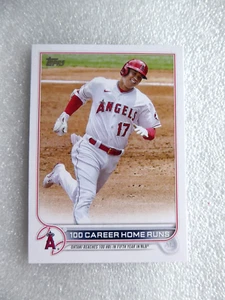 SHOHEI OHTANI (Angels) 2022 TOPPS UPDATE 100 CAREER HOME RUNS CARD #US92 - Picture 1 of 2