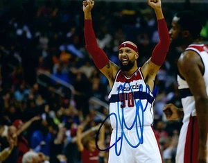 Signiertes 8x10 Drew Gooden Washington Wizards handsigniertes Foto COA - Bild 1 von 1