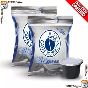 100 Cialde Capsule Caffè Borbone Respresso Miscela Blu compatibili Nespresso - Foto 1 di 1