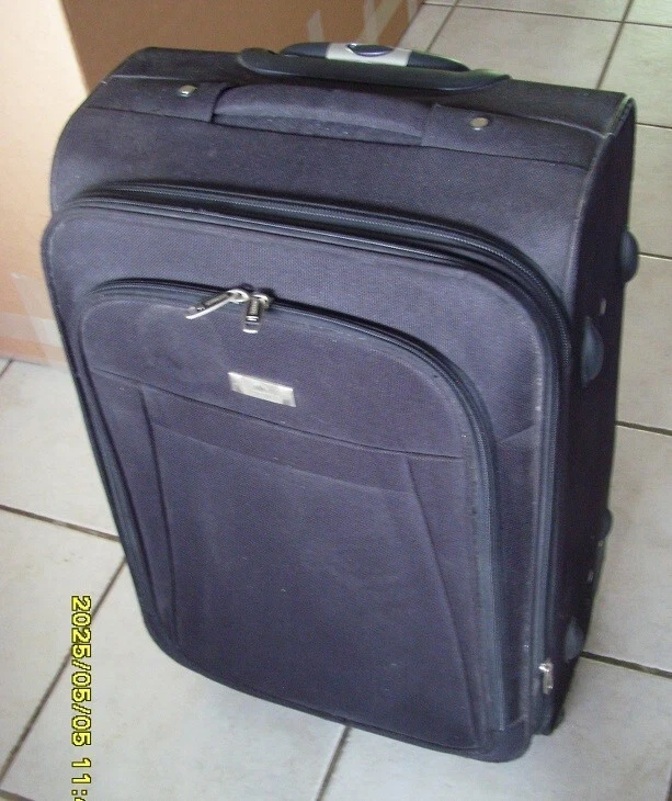 Grande Valise de Voyage (soute avion) en Tissu - Photo 1/4