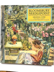 Vintage 1992 Bloomsbury Needlepoint By Melinda Coss HB Book - Picture 1 of 22