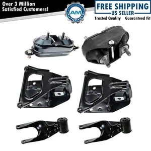 Complete Engine Transmission Torque Mount Set of 6 Kit for Grand Prix Impala 3.8 - Picture 1 of 11