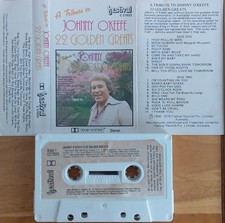 Johnny O'Keefe - 22 Golden Greats 1978 Aussie 22 Track Cassette EX