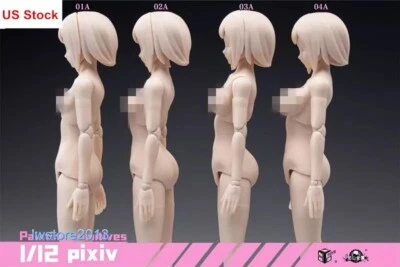 Figura de acción articulada femenina flexible de 6 pulgadas US Stock 86TOYS 1/12 T86-ST cuerpo principal Foto 1 de 4