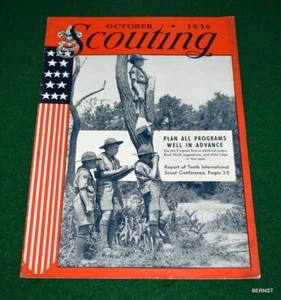 REVISTA SCOUT VINTAGE BOY SCOUT - 1939 - OCTUBRE - Imagen 1 de 3