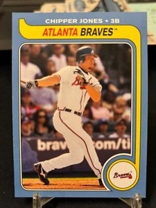 2008-09 O-Pee-Chee OPC 1979-80 Retro Chipper Jones #RM-22 Upper Deck SSP - Picture 1 of 2