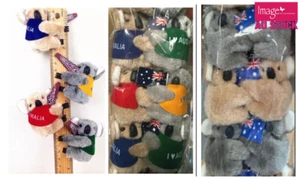 36x I Love Australia Assorted Color Boomerang Flag Koala Clip On Souvenir Gift - Picture 1 of 4