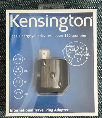 Kensington International Travel Plug Adapter - BRAND NEW travel accessories - Image 1 of 3