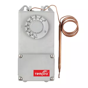 TP520B Ag-Rated Line Voltage Thermostat, Two Stage, 30°F to 100°F, Remote Sensor - Picture 1 of 1
