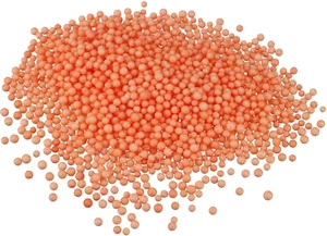 1 Pack 0.1" Orange Foam Beads Ball round for the Arts, DIY Crafts, Party Decorat - Picture 1 of 7