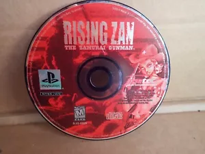 Sony Playstation 1 PS1 Rising Zan The Samurai Gunman Game Disc Only TESTED - Picture 1 of 2