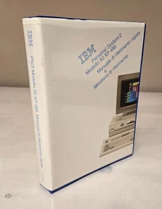 IBM PS/2 Modell 90 XP 486 Bedienungsanleitung Referenz + Disketten Italienisch - Bild 1 von 5