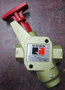 😀 NEW ROSS 3 WAY LOCKOUT AND EXHAUST VALVE 1/2" 3/4" 1523 C 4002 - Picture 1 of 7