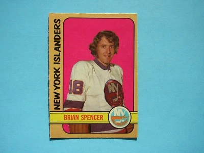 1972/73 O-PEE-CHEE NHL HOCKEY CARD #61 BRIAN SPENCER EX/NM NM SHARP!! 72/73 OPC - Image 1 of 2