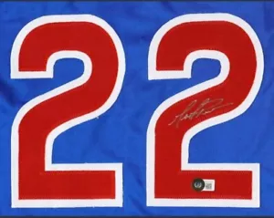 Q↑Mark Prior Signed Jersey(Beckett)Chicago Cubs - Picture 1 of 4
