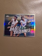 Topps Tennis Chrome 2021 Battle of the Baselines, Smith-Court/Evert - BB-9