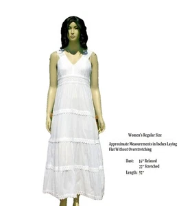 Women's Sundress Beach Cover Wear One Size Fits Most (L-XXL) - Picture 1 of 4