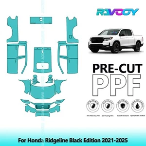 PreCut Paint Protection Film PPF For Honda Ridgeline Black Edition 2021-2025 - Picture 1 of 7