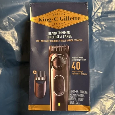 King C. Gillette беспроводной триммер для бороды для мужчин, комплект - Изображение 1 из 4