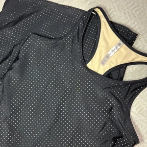 Fabletics Active Dress Womens XS Black Racer Back Tennis Pickleball Golf - Picture 1 of 10