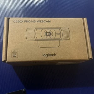 Logitech C920x Pro HD Webcam - Schwarz (Brandneu) #A - Bild 1 von 1