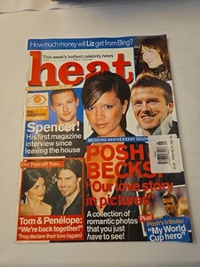 Heat Magazine UK Issue June July 2002 Posh Becham Our Love Story Cover - Picture 1 of 1