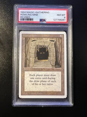 REVISED HOWLING MINE PSA 8 Magic The Gathering MTG NM-MT 1994 - Image 1 of 2