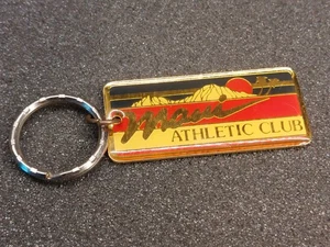 Vintage Maui Athletic Club Keychain Aloha Hawaii Key Ring - Picture 1 of 2