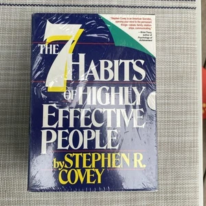 The 7 Habits of Highly Effective People By Stephen Covey Audiobook CD New - Picture 1 of 4