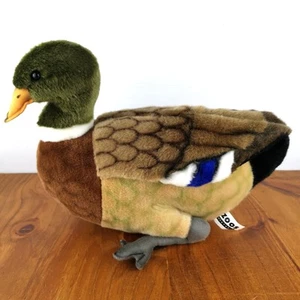 Hansa Mallard Duck Realistic Plush Plushie Stuffed Toy Animal Rare - Picture 1 of 14