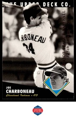1994 Upper Deck All-Time Heroes #141 Joe Charboneau 125th Anniversary - Image 1 of 2