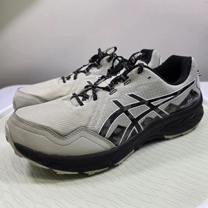 Zapatillas de Trail Running ASICS Gel-Venture 10 para Hombres 11 Blanco Negro Salvia 1011B966 - Imagen 1 de 17