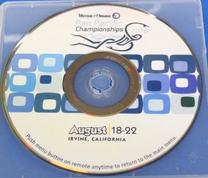 Rare Pan Pacific Championships (Swimming) Aug. 18-22 2010, Irvine California DVD - Picture 1 of 1