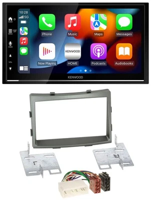 Kenwood DAB USB Bluetooth 2DIN MP3 Autoradio für SSangYong Rodius ab 2013 - Bild 1 von 4
