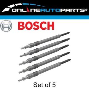 Set of 5 Bosch Glow Plugs for Mercedes-Benz E270 CDI W210 W211 2.7L Diesel 99~05 - Picture 1 of 1