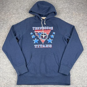 Homage Hoodie Pullover Tennessee Titans NFL Blue Mens Medium M - Picture 1 of 9