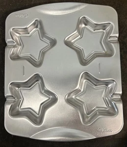 Star Pops Cookie Pan By Wilton Party Holiday Fourth Of July Celebration - Imagen 1 de 1