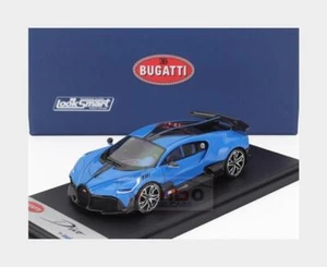 1:43 LOOKSMART Bugatti Divo 2020 French Racing Blue Glossy Black LS497D Model - Picture 1 of 2