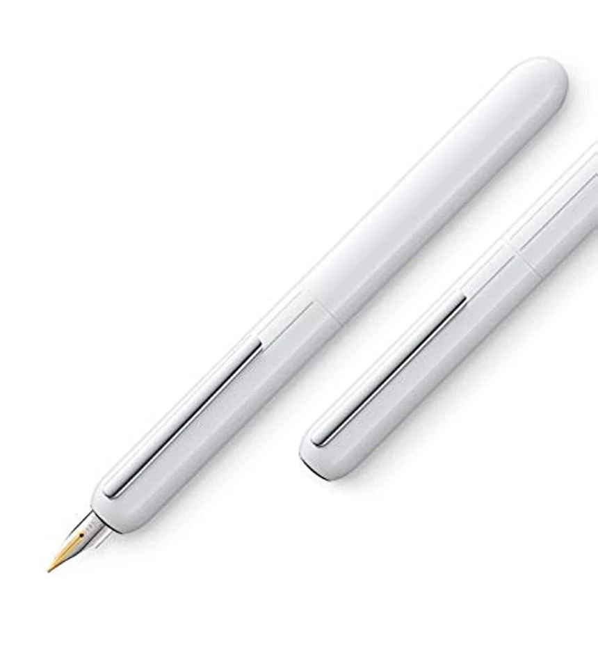 Pluma Estilográfica LAMY Dialog 3 Plumín Medio con Convertidor Z27 Piano Blanco Foto 1 de 1