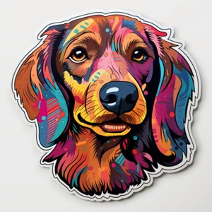 Autoaufkleber Sticker Hunde Dackel Aufkleber - Picture 1 of 1