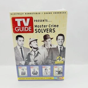 NEW DVD Box Set TV GUIDE Crime Solvers Dick Tracey Dragnet Holmes Detectives - Picture 1 of 7