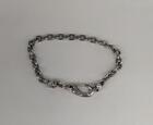 Jam Home Made Bracelet Dark Silver Authentic Total Length 7.87in Fashion Jewelry