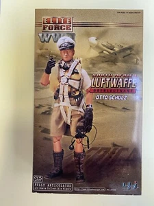 Muñeco Elite Force WWII North Africa Luftwaffe Otto Schulz 1/6 Colección NUEVO - Imagen 1 de 7